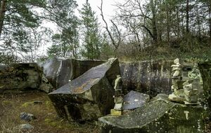 Organisé par Gisèle et Cyrille :  Les Rochers Bois Canon 14 ou 16 km