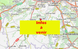 Organisée par Janine. Fontainebleau. Info à venir